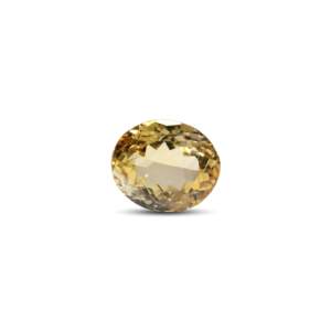 Handcrafted 12.25 Carat Citrine Loose Gemstone 10x12mm for Fine Jewelry - Product Image 1