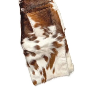 กางเกงขาสั้นหนังวัวแท้สำหรับผู้ชาย สไตล์คาวบอยหรูหรา ดีไซน์เนอร์สตรีทแวร์ กางเกงขาสั้นฤดูร้อน - Product Image 4