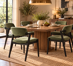 Silla de Comedor Moderna de Lujo en Madera Negra, Estilo Elegante, Calidad Premium, Sillas para Hotel y Restaurante - Product Image 1