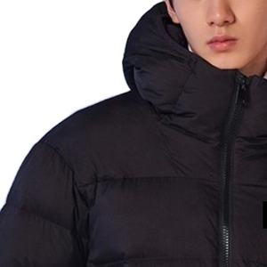 Wholesale Men's Winter Puffer <b>Jacket</b> Canvas Fabric Hooded <b>Waterproof</b> Custom Logo Outdoor <b>Padded</b> <b>Jacket</b> Customized Color Size - Product Image 3