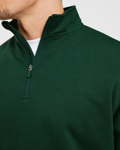 Sudaderas de Forro Polar con Cremallera de Cuarto para Hombre, Personalizables con Logotipo, Venta al por Mayor, Ajuste Oversize, Color Liso, Casual, Manga Larga, Cuello Alto, Tejido de Punto - Product Image 5