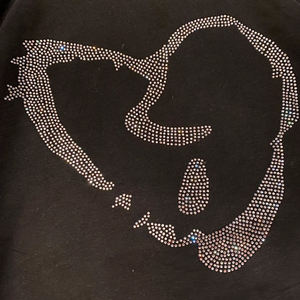 เสื้อฮู้ดดี้ประดับคริสตัลสุดหรู ดีไซน์โดดเด่นด้วยคริสตัลวิบวับ เย็บอย่างประณีต สัมผัสนุ่มสบาย เหมาะสำหรับสไตล์สตรีทแฟชั่นและลุคแฟชั่นสุดโดดเด่น - Product Image 4