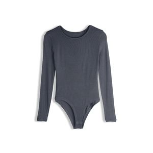 ชุดกระชับสัดส่วนแบบไร้ตะเข็บสำหรับผู้หญิง ขายส่งตามสั่ง คุณภาพสูง ผลิตจากผ้าสแปนเด็กซ์ สีน้ำตาลกาแฟ ช่วยเก็บหน้าท้องและกระชับรูปร่าง - Product Image 4