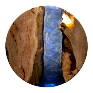 ศิลปะติดผนังอีพอกซีเรซินไม้หรูหราทันสมัยดีไซน์สร้างสรรค์และแปลกใหม่สำหรับห้องนั่งเล่นสำนักงานหรือที่แขวนผนังตกแต่งบ้าน - Product Image 3