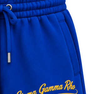 Pantalones Cortos Deportivos de Felpa Personalizados con Letras Griegas de Sigma Gamma Rho para Mujer, Ropa Deportiva Informal para Gimnasio y Entrenamiento - Product Image 5