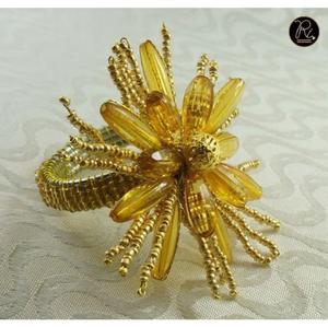 Creative Ethnic Best Quality Metal Use Napkin Rings Use For Home Table Decor In Occasion Buy <b>Direct</b> From Supplier At Bulk - Product Image 1