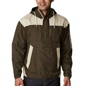 Chaqueta Safari para Hombre de Color Sólido, Cierre de Cremallera, Tela de Lona Impermeable, Abrigo Casual de Invierno para Exteriores, Talla Grande, Personalizable - Product Image 4