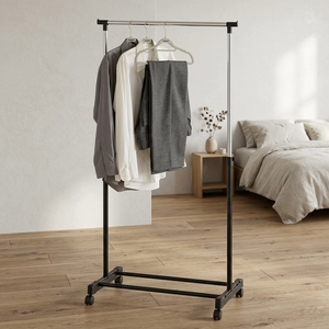 <b>Shopee</b> Garment Household Storage MIT Taiwan Furniture Manufacturer Clothes Hanger Cloth Clothes Drying Rack Stand - Product Image 1