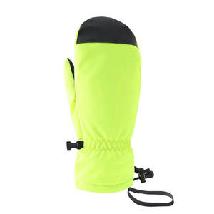 New Arrival Trendy Customizable Leather Men's Full Finger <b>Ski</b> Gloves Snowboarding Fall Winter Cold Weather Waterproof Windproof - Product Image 2