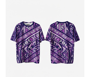 เสื้อยืดโพลีเอสเตอร์แบบซับลิเมชั่นเต็มตัวสำหรับกิจกรรมกีฬากลางแจ้ง |   ไซส์ผู้ชาย ผู้หญิง และเยาวชน |   น้ำหนักเบา แห้งเร็ว - Product Image 3