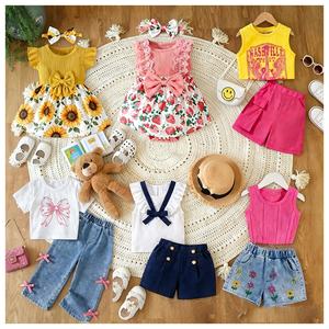 Lots de Vêtements d'Été d'Occasion pour Enfants (Tous Âges) en Polyester/Coton – Destockage Mode - Product Image 1