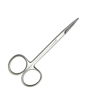 Tijeras Quirúrgicas para Iris de Primera Calidad, Hojas Rectas y Curvas, Puntas Afiladas, Acero Inoxidable, Tijeras para Disección de Iris Delicadas, CE ISO - Product Image 5