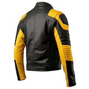 Chaqueta de Cuero para Hombre CLOVIX SPORTS, Diseño Personalizado de Alta Calidad, Crea Tu Propio Logotipo, Estilo Motero, Venta al Por Mayor - Product Image 4