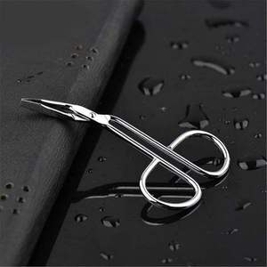 Pince à épiler pour sourcils UBI en acier inoxydable, faite à la main, à pointe fine, design moderne, durable, réutilisable, avec poignée en forme de ciseaux, élégante et luxueuse pour le visage - Product Image 5