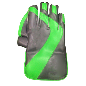 Gants de gardien de but de cricket en cuir pleine fleur avec protège-doigts renforcés et protection en caoutchouc haute résistance - Product Image 3