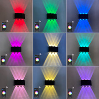 Applique murale Led RGBW couleur rêveuse, décoration de chambre, chevet, atmosphère d'ambiance, applique murale, allée, couloir, balcon, porte