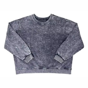 เสื้อสเวตเชิ้ตคอกลมทรงโอเวอร์ไซส์ ยูนิเซ็กซ์ ผ้าฝ้าย 100% แบบถักเนื้อนุ่ม สวมใส่สบาย สไตล์ลำลองสำหรับฤดูใบไม้ร่วง ทรงปกติ แขนยาว - Product Image 4