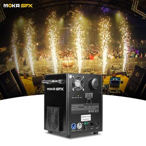 Moka sfx MK-E15 spray 1-5m DMX 650w mini faísca fria fogos de artifício faísca fria sparkler para dj club wedding stage