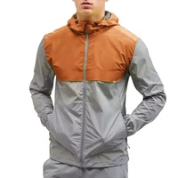 Veste de course unisexe de haute qualité, taille plus, coque rigide |   Coupe-vent léger, imperméable et respirant avec capuche |   Lavage standard
