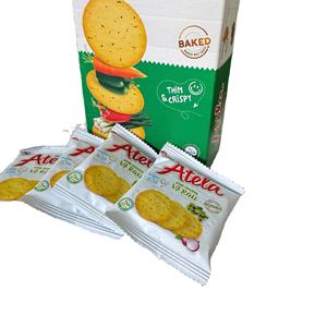 ATELA Vegetable Crispy Crackers 150G Must Try Healthy Snack with Natural Veggie Goodness - Product Image 6