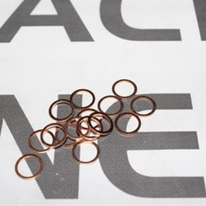 Kit de rondelles de bus en cuivre de qualité professionnelle, mais joint de bouchon de vidange d'huile moteur haute performance, joint métallique durable, matériel de fixation - Product Image 3