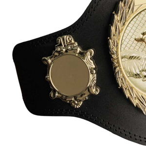 เข็มขัดแชมป์มวยปล้ำแบบกำหนดเอง ดีไซน์สีทอง คุณภาพพรีเมียม เข็มขัดกีฬาสำหรับนักสะสม - Product Image 3