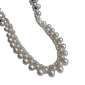 Retro High-End Freshwater Pearl Necklace Versatile and Fashionable with Strong Natural Light Luxury Collarbone Chain - Product Image 5