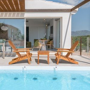 Conjunto de Sillas Adirondack con Reposabrazos Anchos, Colección de Muebles de Jardín de 3 Piezas - Product Image 1