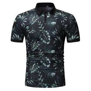 Camisetas Unisex de Alta Calidad OEM, Diseño de Logotipo con Impresión Personalizada, 100% Algodón Tejido, Secado Rápido, Camisetas Casuales de Golf para Hombre - Product Image 1