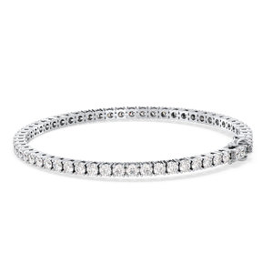 REYES Customize 925 Sterling <b>Silver</b> VVS Moissanite Tennis Bracelets 14K Gold Rhodium Plated Wedding Gift Fine Jewelry <b>For</b> <b>Women</b> - Product Image 2