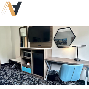 Meubles d'hôtel Smart Savings - Meubles de chambre à coucher haut de gamme avec construction élégante en MDF/LPL/PVC - Fabriqués au Vietnam pour La Quinta - Product Image 1