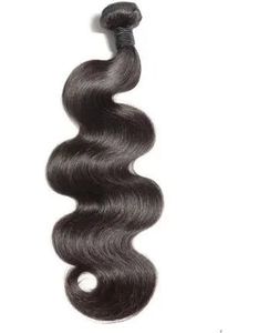 Tissage de cheveux humains indiens Remy ondulés, couleur noir naturel doux, ondulations Water Wave et Deep Wave - Product Image 3