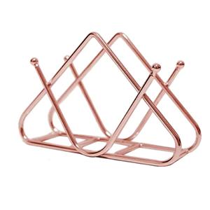 Porte-serviettes décoratif en métal doré pour comptoir, organisateur de mouchoirs de table pour salle à manger, cuisine, restaurant, hôtel - Fournisseur en gros - Product Image 4