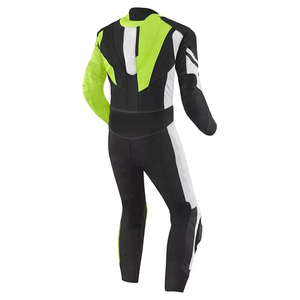 New Custom Logo Genuine Leather Motorbike Suit Unisex High Quality Protective Motorcycle Auto Racing Wear Plus Size Breathable - Product Image 5