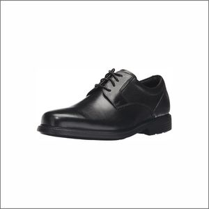 รองเท้าแบบผูกเชือกสีน้ำตาลเข้ม สำหรับใส่ทำงาน เหมาะกับทุกฤดูกาล - Product Image 3