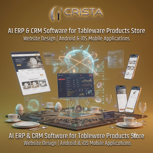 แอปพลิเคชันมือถือ Android iOS ซอฟต์แวร์ AI ERP CRM สำหรับร้านค้า ผลิตภัณฑ์เครื่องใช้บนโต๊ะอาหาร การออกแบบเว็บไซต์ WordPress Shopify AI อีคอมเมิร์ซ - Product Image 2