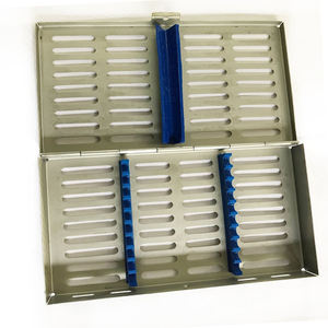 Bandeja Organizadora de Instrumentos Dentales de Acero Inoxidable, Autoclavable, de Alta Calidad - Product Image 1