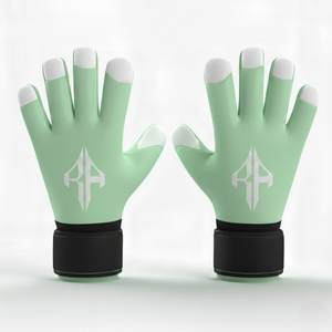 ถุงมือผู้รักษาประตูคุณภาพสูง ยูนิเซ็กซ์ วัสดุ PU ระบายอากาศได้ดี ป้องกันนิ้วและนิ้วโป้ง  แบบสั่งทำพิเศษ RIVIAN ATLANTIC - Product Image 2