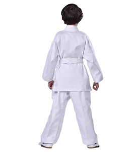 Cuello y puños ultraflexibles reforzados, diseñados para un entrenamiento seguro, ajuste cómodo, adecuados para uniformes de artes marciales, judo y karate. - Product Image 2