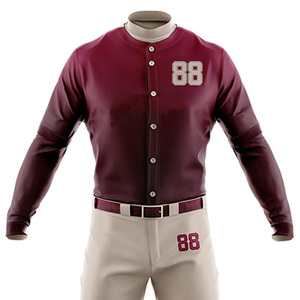 Vêtements de sport confortables, de haute qualité, légers, au meilleur design, uniforme de baseball au meilleur design en plusieurs couleurs. - Product Image 4