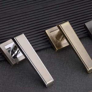 Juego de tiradores y pomos de latón y aleación de zinc de primera calidad, herrajes modernos para cocina, baño, oficina en casa y dormitorio. - Product Image 3