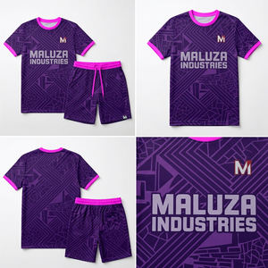 Conjunto de Uniforme de Fútbol Sublimado al Por Mayor, Diseño de Logotipo Personalizado, Transpirable, para Clubes y Academias - Product Image 6