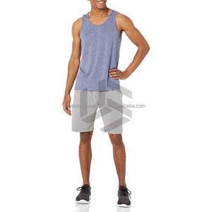 Direct Factory Supplier Men Custom <b>Plus</b> <b>Size</b> Knitted Cotton Breathable Quick Dry Gym Exercise Hooded Crew Neck Tank <b>Top</b> High - Product Image 1