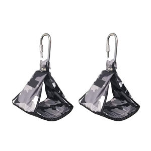 Correas de Abdominales Personalizadas de Alta Resistencia Premium – Correas de Abdominales con Mosquetón de Acero y Acolchado de Neopreno para Levantamiento de Pesas - Product Image 1