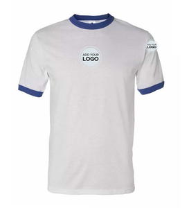 Camiseta de Manga Corta para Hombre, Cuello Redondo, Algodón/Fibra de Bambú, Anti-Pilling y de Secado Rápido, Venta al Por Mayor - Product Image 2