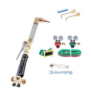 Kit Torcia per Brasatura in Ottone con 12 Utensili Ossiacetilenici, Tubo Doppio da 177 Pollici, 1 Cu - Product Image 1