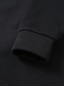 Men's Fashion Raglan Sleeve Half-<b>Zip</b> Open Neckline Autumn/Winter Casual Versatile Regular Sleeve 100% Cotton Fleece Sweatshirt - Product Image 6