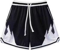 Nouveaux shorts de basketball pour hommes à séchage rapide, longs, avec poches zippées, en mesh, pour le sport, la gym et l'entraînement