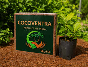 Coco Peat 5kg <b>Blocks</b> Delivering Massive 85 To 95L Expansion For Professional Growing And Rooting Systems Bulk Supplier India - Product Image 1