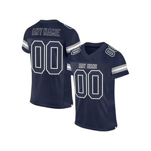 เสื้อฟุตบอลอเมริกันแบบกำหนดเองสำหรับผู้ชาย ผู้หญิง และเยาวชน เสื้อฟุตบอลตาข่ายแบบสปอร์ตพร้อมชื่อและหมายเลข - Product Image 4